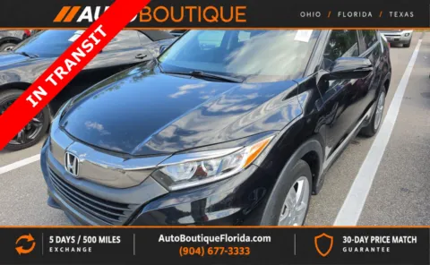 Black 2019 Honda HR-V EX-L for sale in Jacksonville, FL