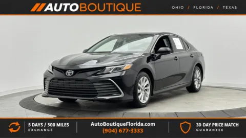 Black 2023 Toyota Camry LE for sale in Jacksonville, FL