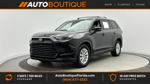 White 2024 Toyota Grand Highlander Limited for sale in Jacksonville, FL