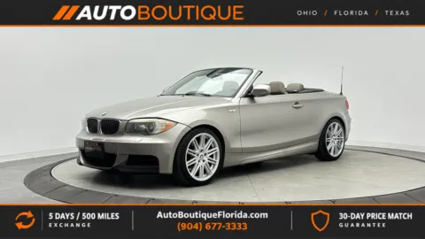 Black 2012 BMW 1 Series 135i for sale in Jacksonville, FL