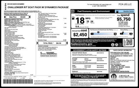 More photos of 2022 Dodge Challenger R/T Scat Pack at Auto Boutique Florida, FL