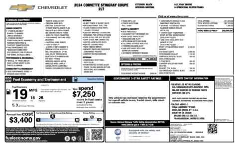 More photos of 2024 Chevrolet Corvette 2LT at Auto Boutique Florida, FL