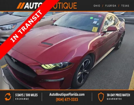 Red 2020 Ford Mustang EcoBoost for sale in Jacksonville, FL