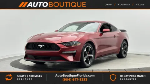 Red 2020 Ford Mustang EcoBoost for sale in Jacksonville, FL