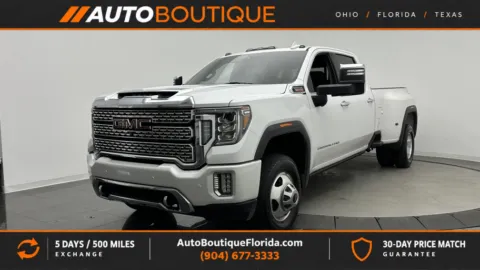 White 2022 GMC Sierra 3500 HD Denali for sale in Jacksonville, FL