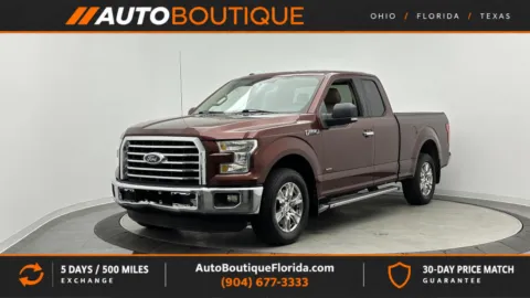 Red 2016 Ford F-150 XLT for sale in Jacksonville, FL