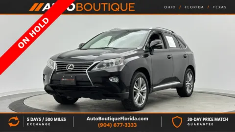 Black 2015 Lexus RX 350 for sale in Jacksonville, FL
