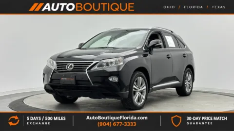 Black 2015 Lexus RX 350 for sale in Jacksonville, FL