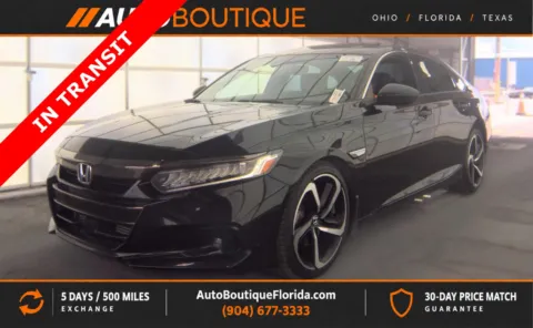 Black 2021 Honda Accord Sedan Sport for sale in Jacksonville, FL