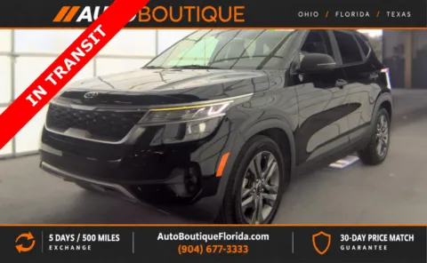 Black 2021 Kia Seltos S for sale in Jacksonville, FL