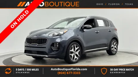 Blue 2017 Kia Sportage SX Turbo for sale in Jacksonville, FL