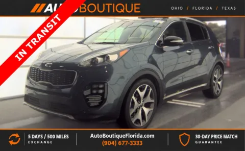 Blue 2017 Kia Sportage SX Turbo for sale in Jacksonville, FL