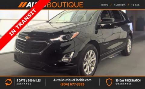 Black 2018 Chevrolet Equinox LT for sale in Jacksonville, FL
