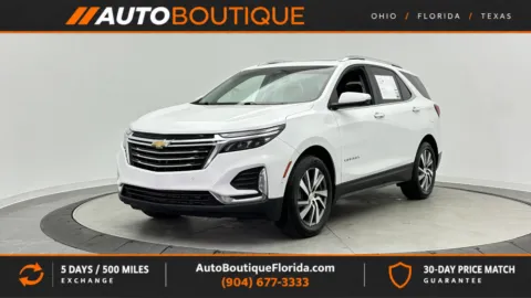 White 2022 Chevrolet Equinox Premier for sale in Jacksonville, FL