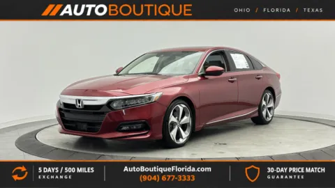 Red 2018 Honda Accord Sedan Touring 1.5T for sale in Jacksonville, FL