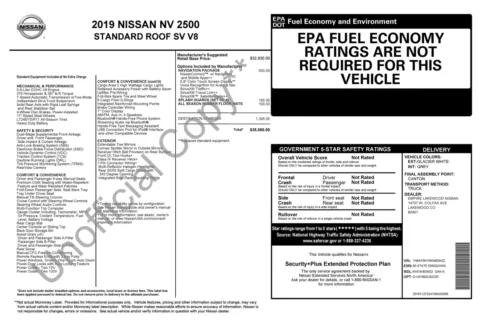 More photos of 2019 Nissan NV Cargo SV at Auto Boutique Florida, FL