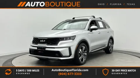 Silver 2022 Kia Sorento Plug-In Hybrid SX Prestige for sale in Jacksonville, FL
