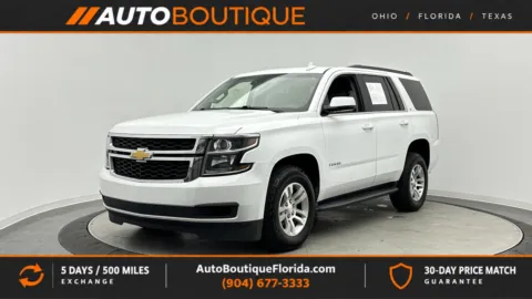 White 2020 Chevrolet Tahoe LT for sale in Jacksonville, FL