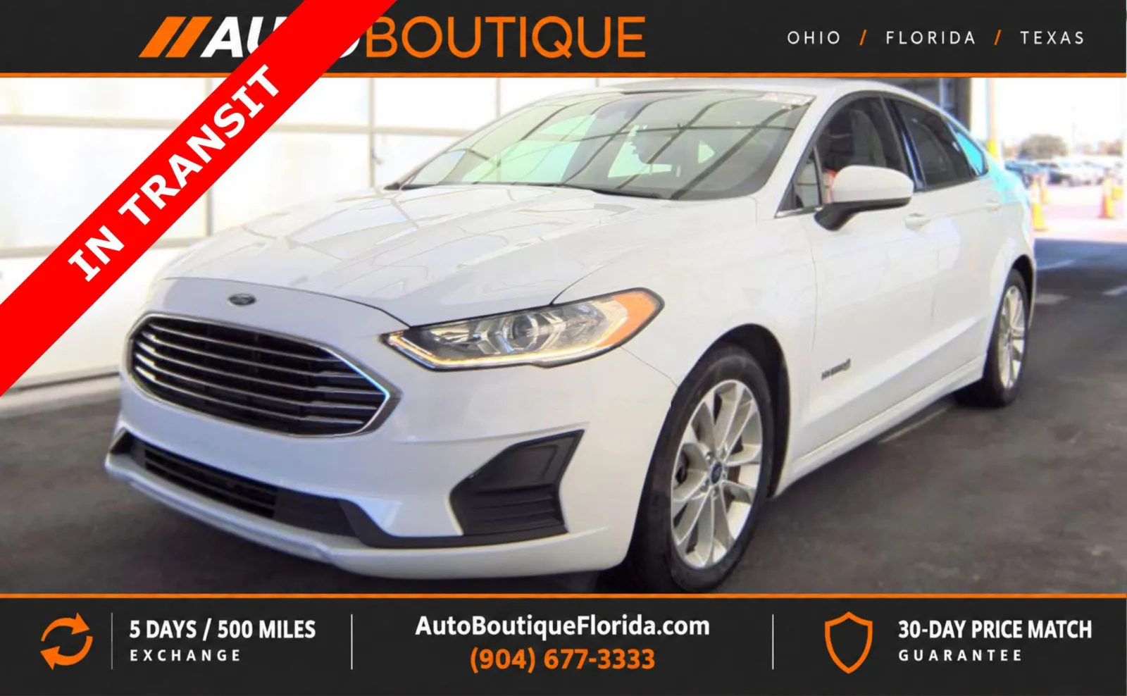 2019 Ford Fusion Hybrid SE