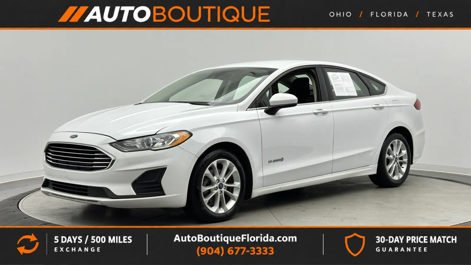 2019 Ford Fusion Hybrid SE
