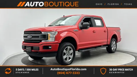 Red 2019 Ford F-150 XLT for sale in Jacksonville, FL