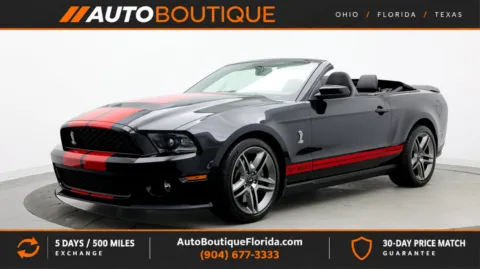 Black 2012 Ford Mustang Shelby GT500 for sale in Jacksonville, FL