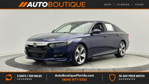 Black 2018 Honda Accord Sedan Touring 1.5T for sale in Jacksonville, FL