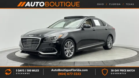 Black 2018 Genesis G80 3.8L for sale in Jacksonville, FL