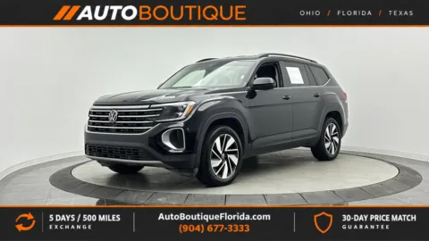 Black 2024 Volkswagen Atlas 2.0T SE w/Technology for sale in Jacksonville, FL