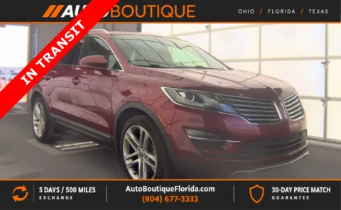 Red 2018 Lincoln MKC Reserve for sale in Jacksonville, FL