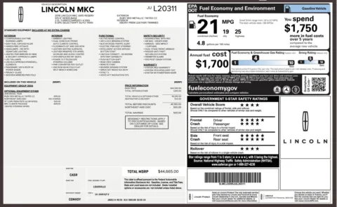 Photos of 2018 Lincoln MKC Reserve for sale in Jacksonville, FL at Auto Boutique Florida