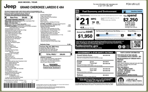 More photos of 2020 Jeep Grand Cherokee Laredo E at Auto Boutique Florida, FL