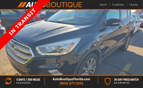 Black 2018 Ford Escape Titanium for sale in Jacksonville, FL