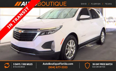 White 2022 Chevrolet Equinox LT for sale in Jacksonville, FL