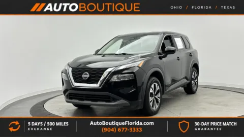 Black 2023 Nissan Rogue SV for sale in Jacksonville, FL