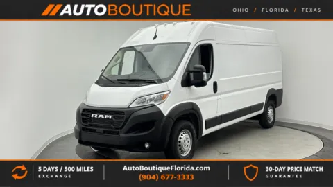 White 2026 Ram ProMaster Cargo Van Tradesman for sale in Jacksonville, FL