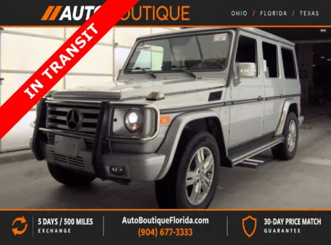 Silver 2009 Mercedes-Benz G-Class 5.5L for sale in Jacksonville, FL