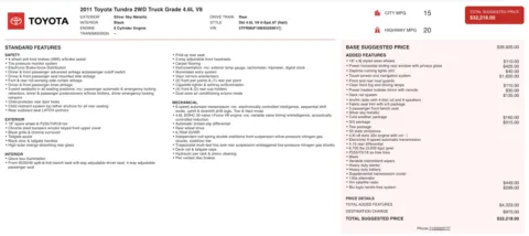 More photos of 2011 Toyota Tundra Grade at Auto Boutique Florida, FL