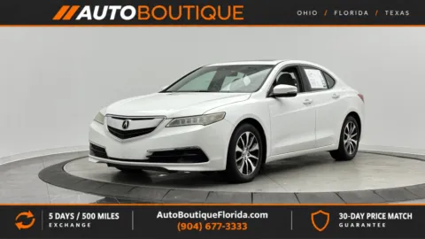 Black 2015 Acura TLX Tech for sale in Jacksonville, FL