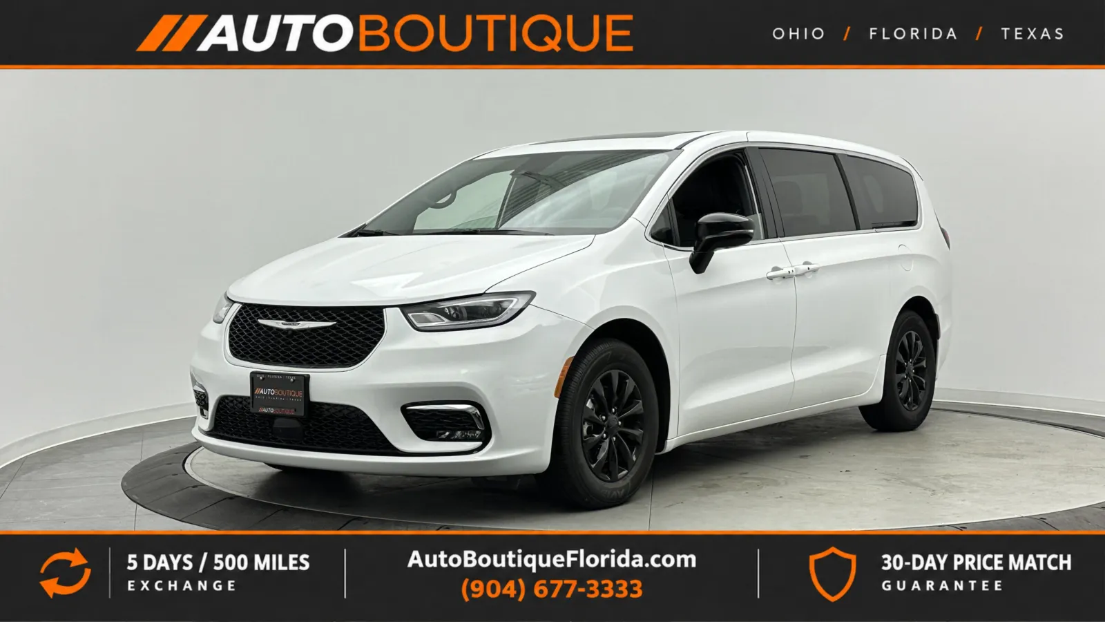 White 2026 Chrysler Pacifica Limited for sale in Jacksonville, FL