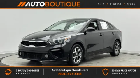 Black 2021 Kia Forte LXS for sale in Jacksonville, FL