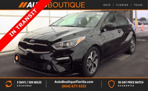 Black 2021 Kia Forte LXS for sale in Jacksonville, FL