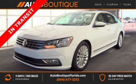 White 2016 Volkswagen Passat 1.8T SE for sale in Jacksonville, FL