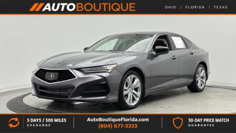Black 2021 Acura TLX w/Technology Package for sale in Jacksonville, FL