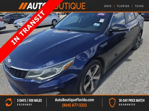 Blue 2019 Kia Optima S for sale in Jacksonville, FL