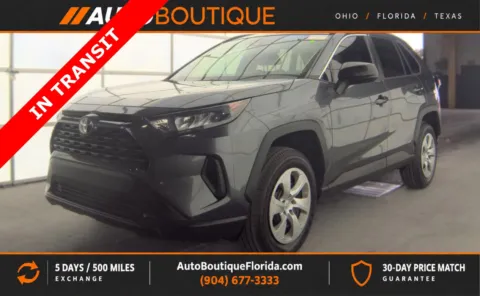 Gray 2021 Toyota RAV4 LE for sale in Jacksonville, FL