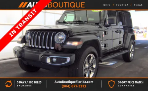 Black 2019 Jeep Wrangler Unlimited Sahara for sale in Jacksonville, FL