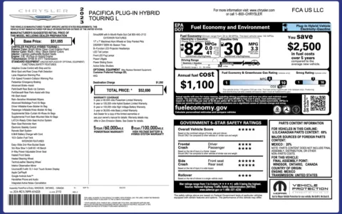 More photos of 2023 Chrysler Pacifica Hybrid Touring L at Auto Boutique Florida, FL