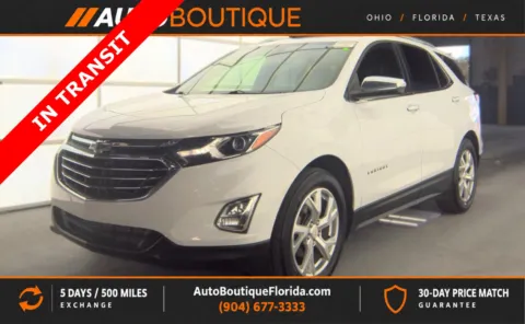 White 2019 Chevrolet Equinox Premier for sale in Jacksonville, FL