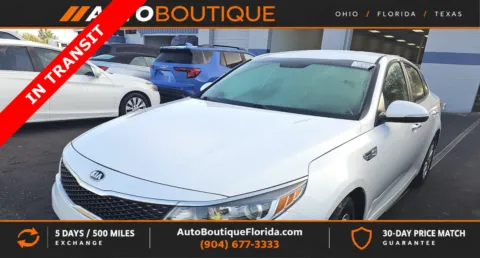 White 2018 Kia Optima LX for sale in Jacksonville, FL